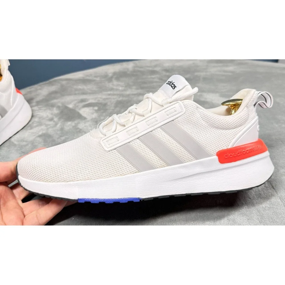 Adidas Racer TR21 Running Shoes Mens 10.5 White Cloudfoam Super